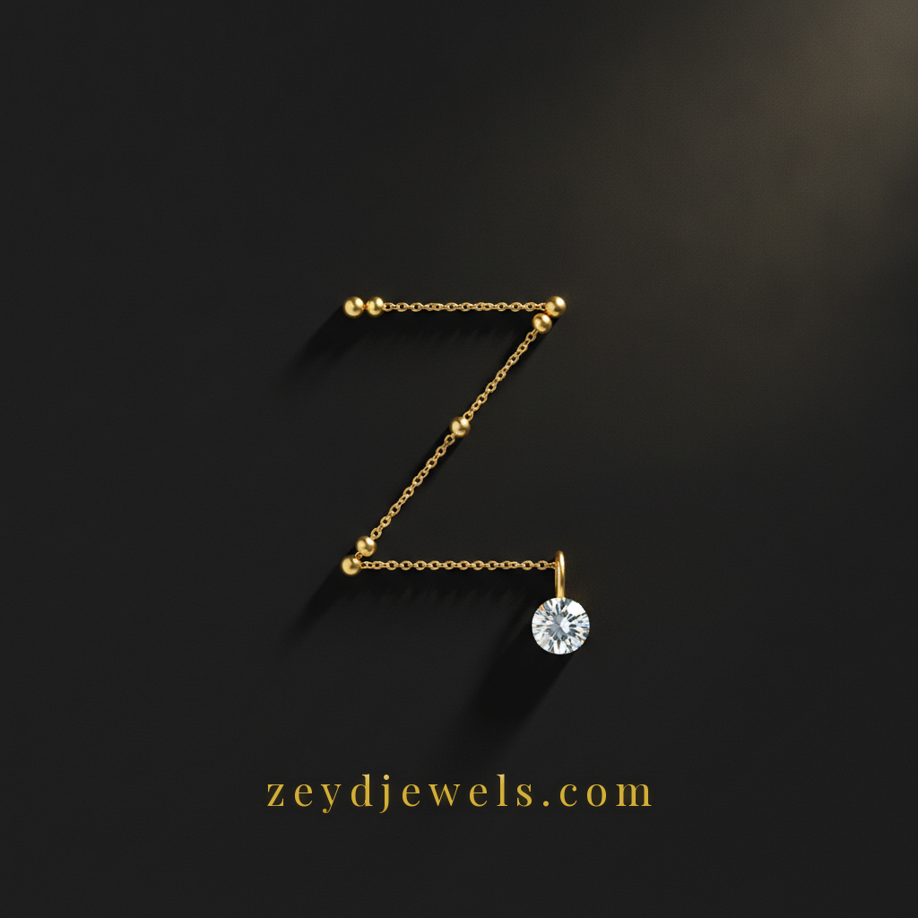 ZEYD jewellery — chain and beads motif
